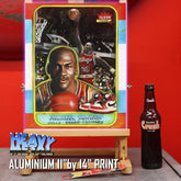 Michael Jordan Canvas Art - Air Jordan by Chris Tutty